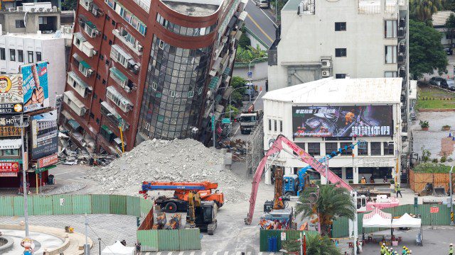Taiwan's earthquake-stricken