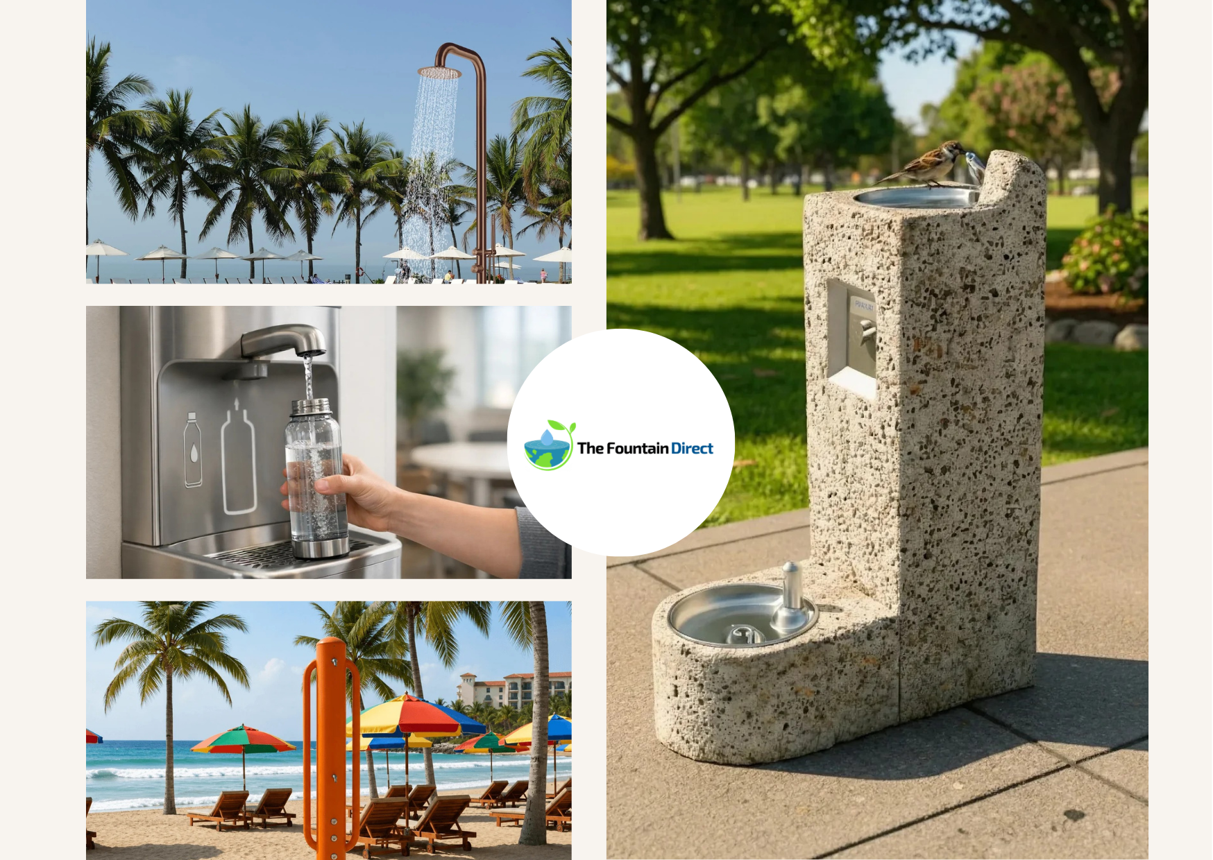 Local Park Hydration Upgrade With Durable Fountain Local Park Hydration Upgrade With Durable Fountain