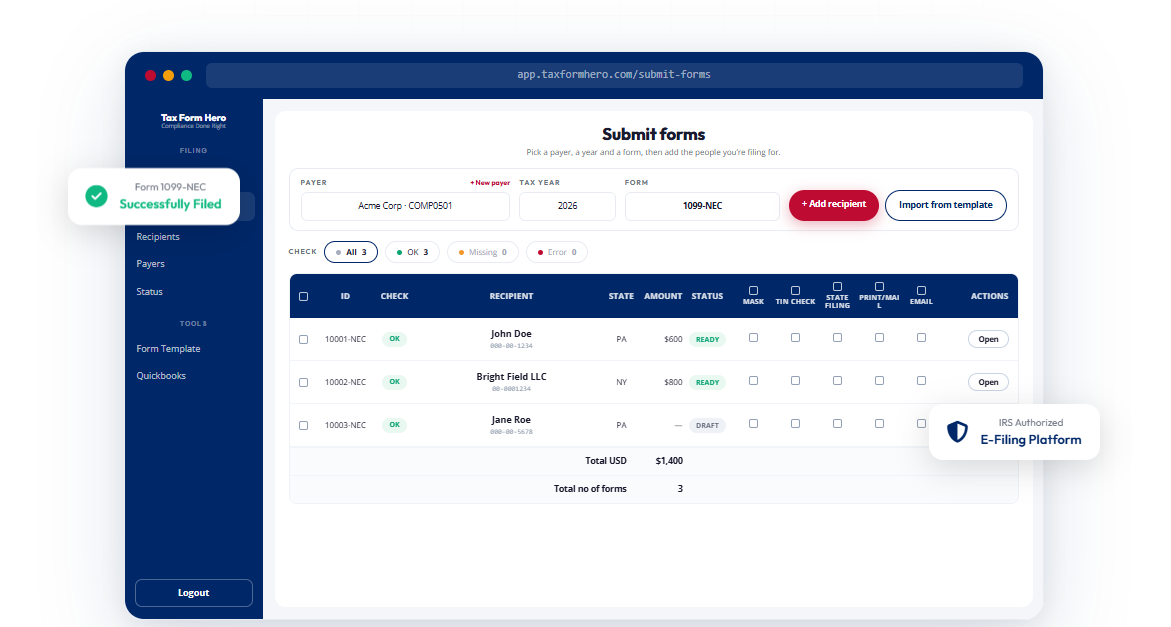 Streamline Reporting with Online 1099 Misc Filing Streamline Reporting with Online 1099 Misc Filing
